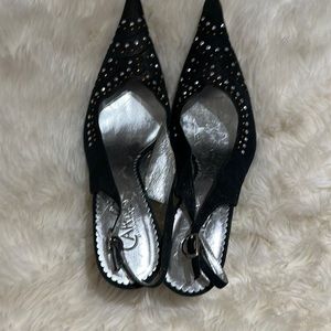 Carlos Santana 7 1/2 size leather heels